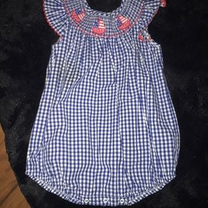 LIL Cactus Smocked Bubble